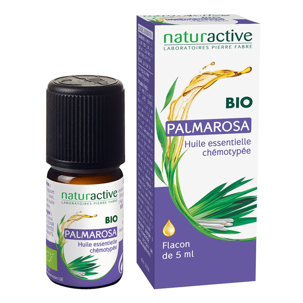 Naturactive Palmarosa huile essentielle BIO (5 ml)