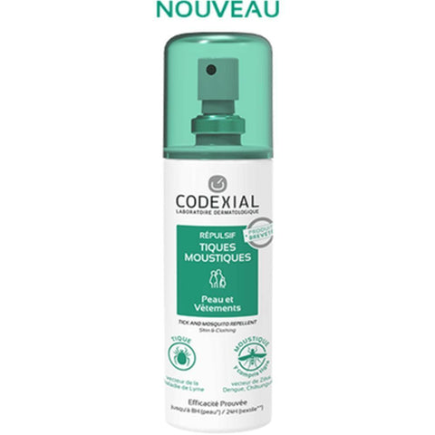 CODEXIAL Répulsif Tiques Moustiques (75 ml)