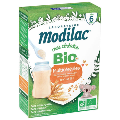 Modilac Mes céréales bio multicéréales (250 g)