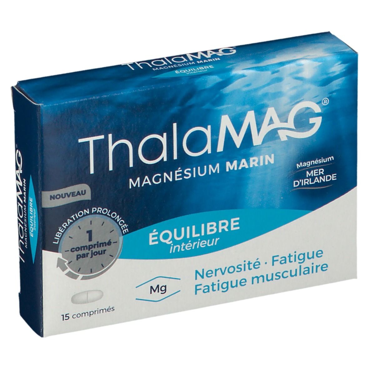 ThalaMAG Magnésium Marin Équilibre Intérieur (15 comprimés)