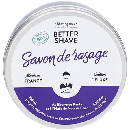 Monsieur Barbier Savon de rasage certifié BIO - BETTER SHAVE — 150 ml
