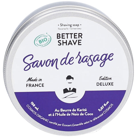 Monsieur Barbier Savon de rasage certifié BIO - BETTER SHAVE — 150 ml