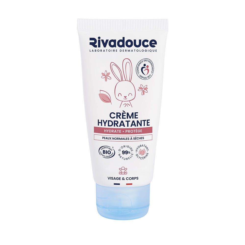 Rivadouce Crème hydratante certifiée Bio (50 ml)