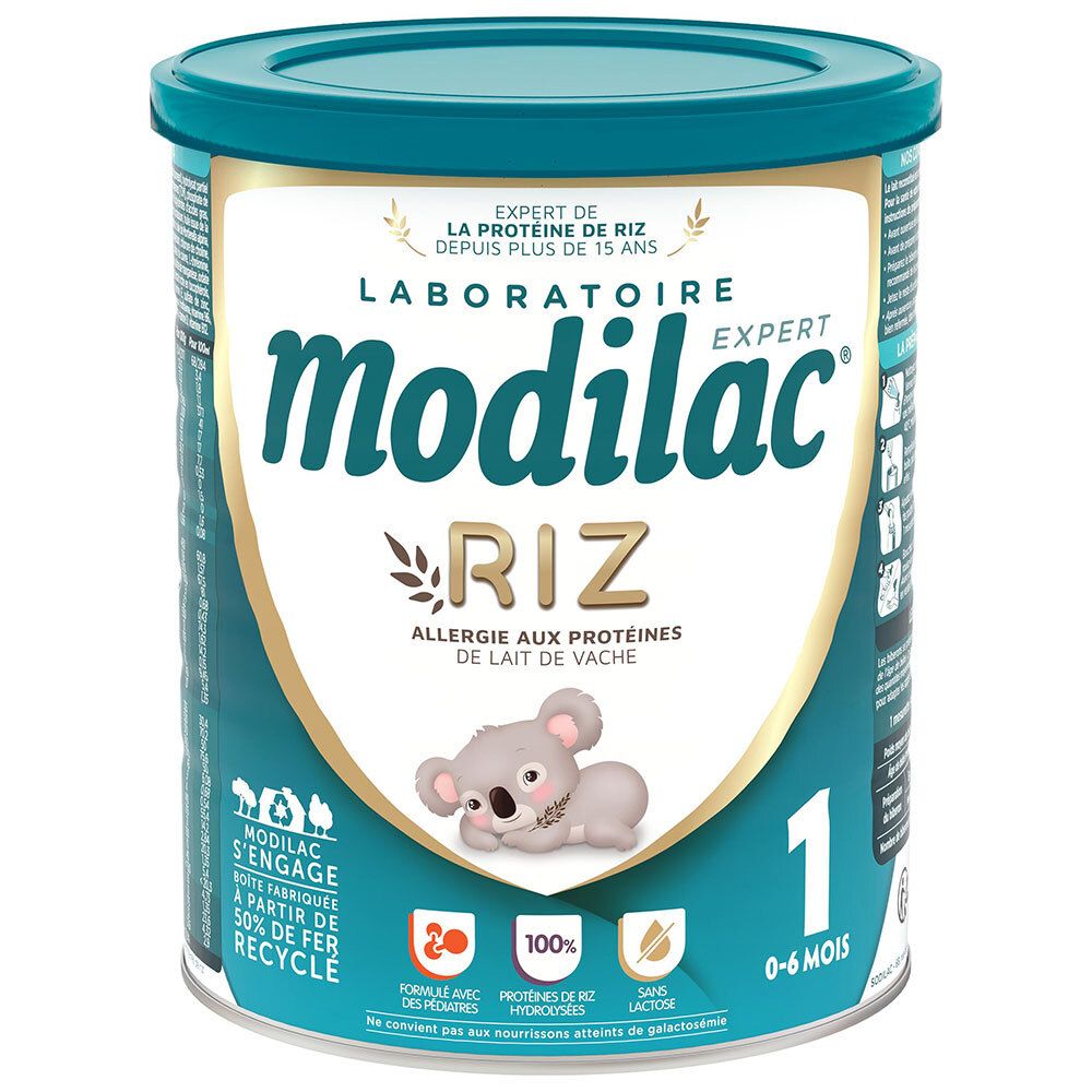Modilac Expert Riz 1er âge poudre (800 g)