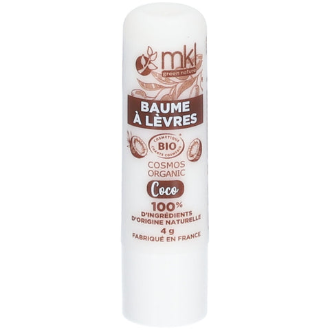 mkl Baume lèvres certifié bio - coco (4 g)