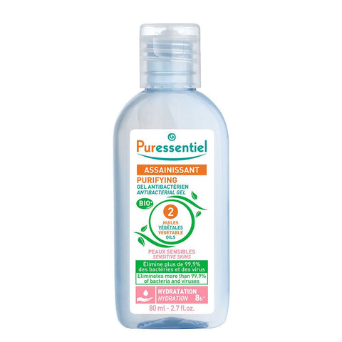 Puressentiel Assainissant Gel Antibactérien Peaux Sensibles (80 ml)