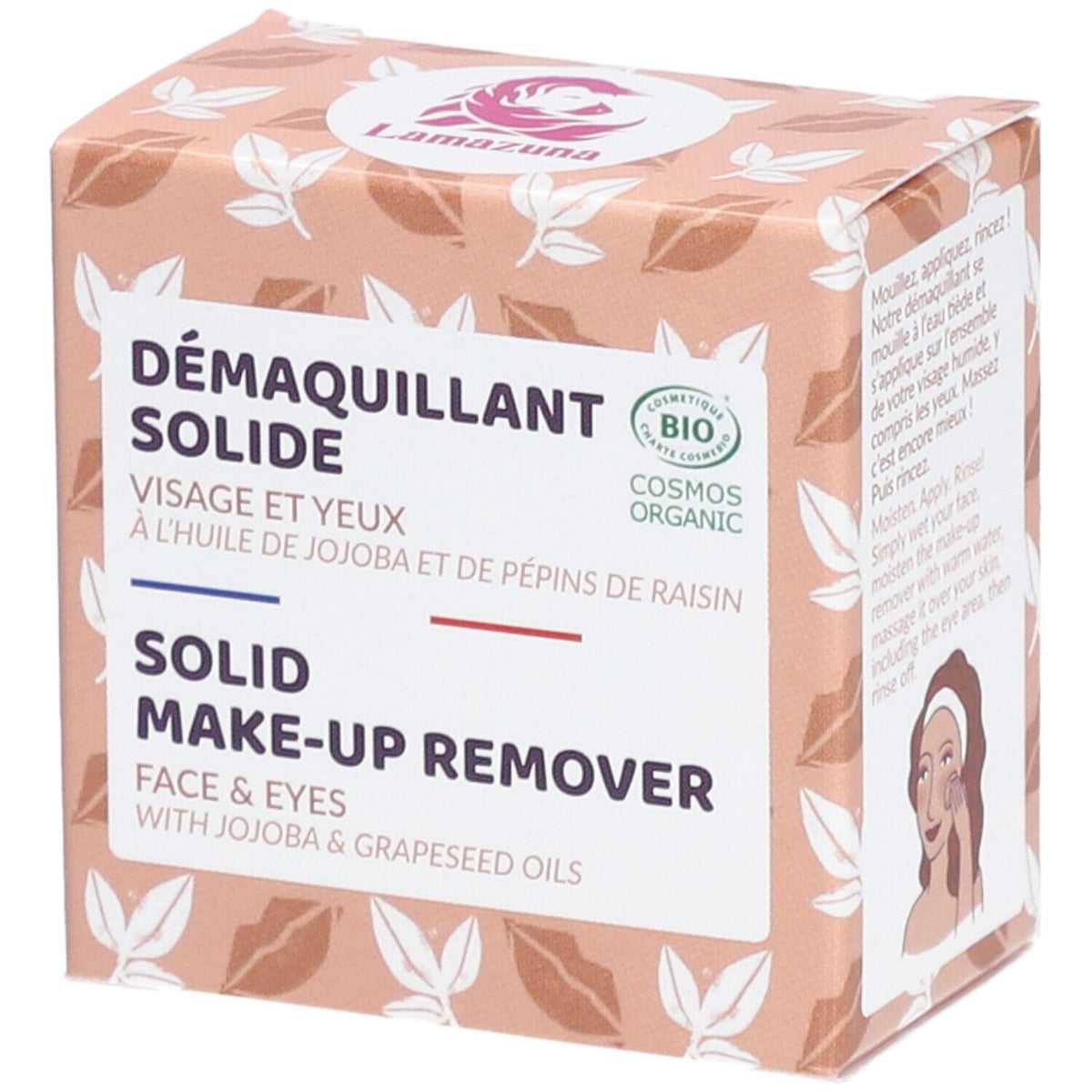LAMAZUNA Démaquillant solide Visage et yeux — 30 ml