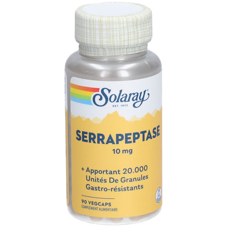 Solaray Serrapeptase 10 mg (90 gélules)