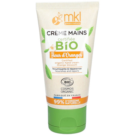 mkl Crème mains certifiée bio fleur d'oranger (50 ml)