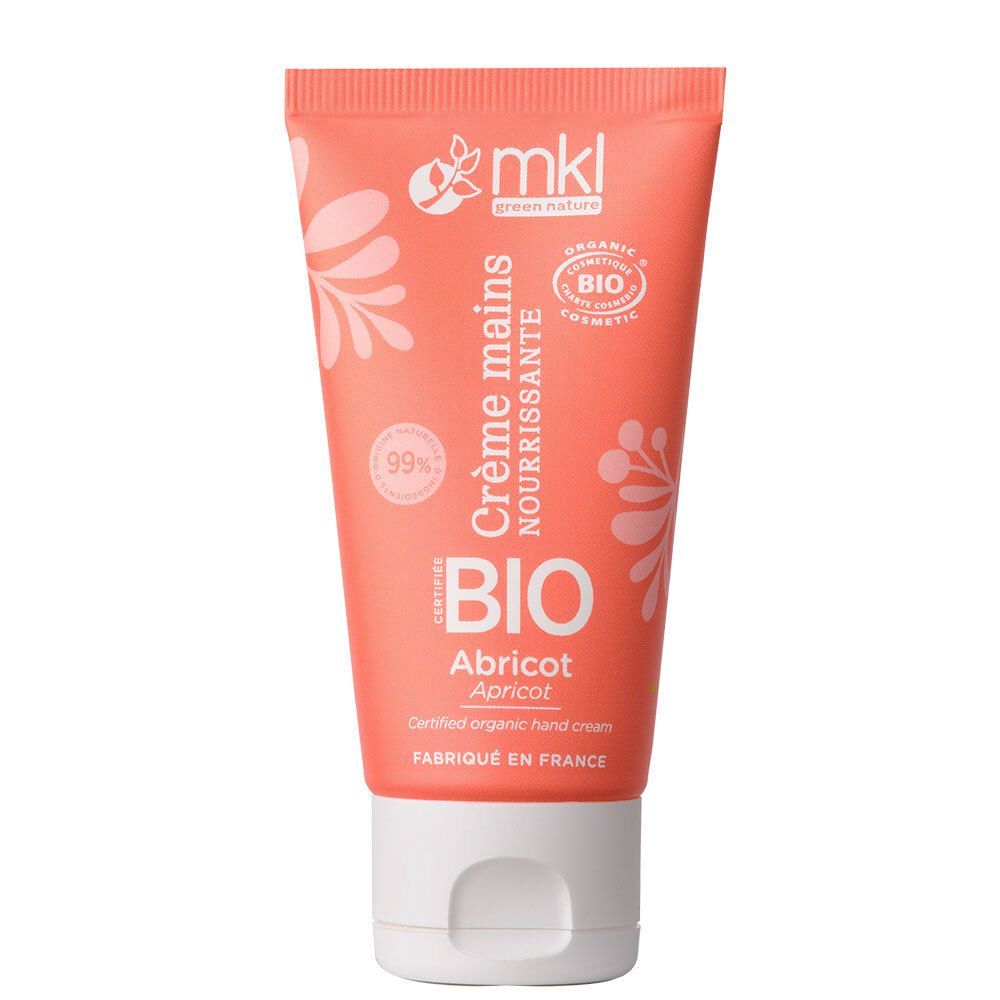 mkl Crème mains certifiée bio - abricot (50 ml)