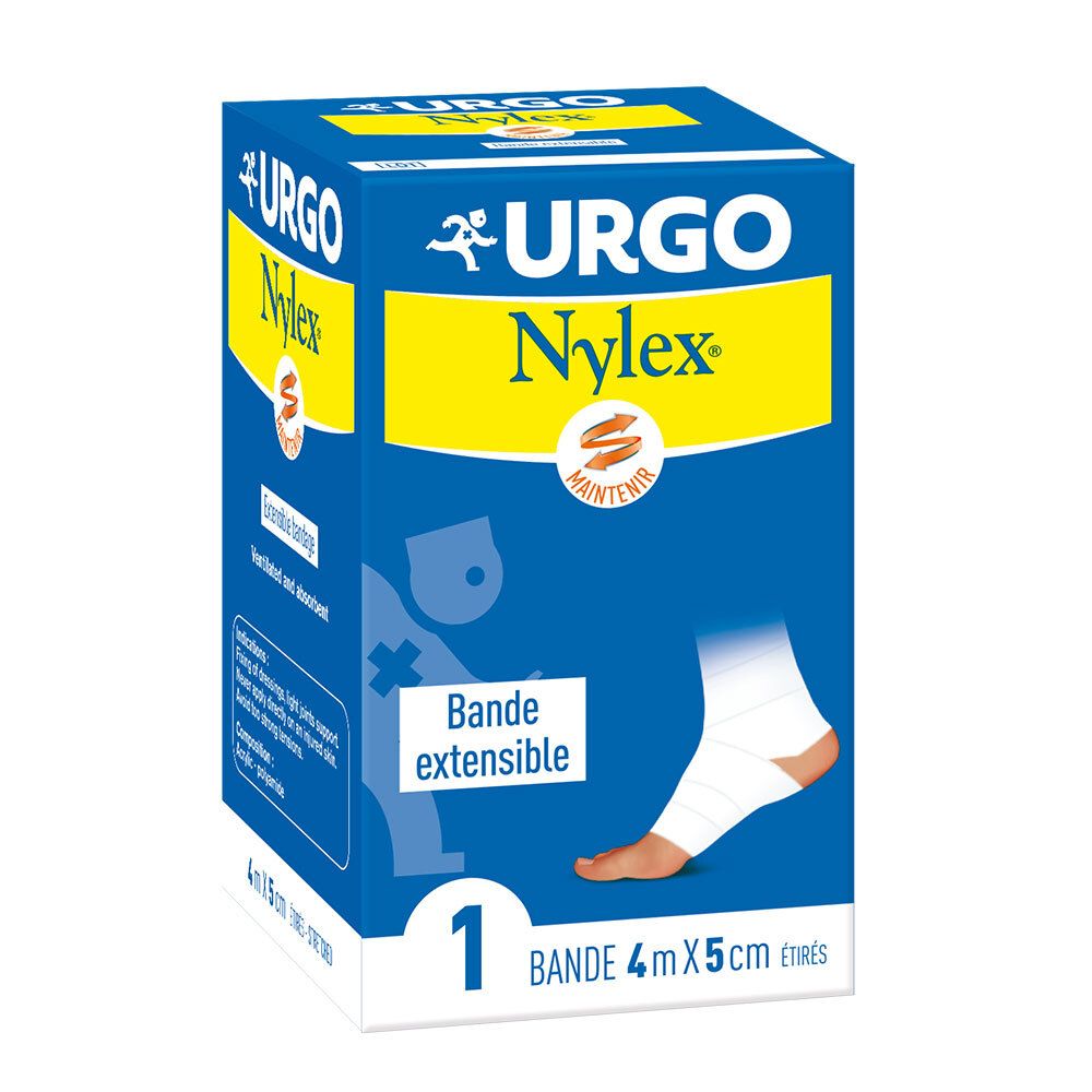 URGO Nylex® bande extensible 4 m x 5 cm — 1 pièce