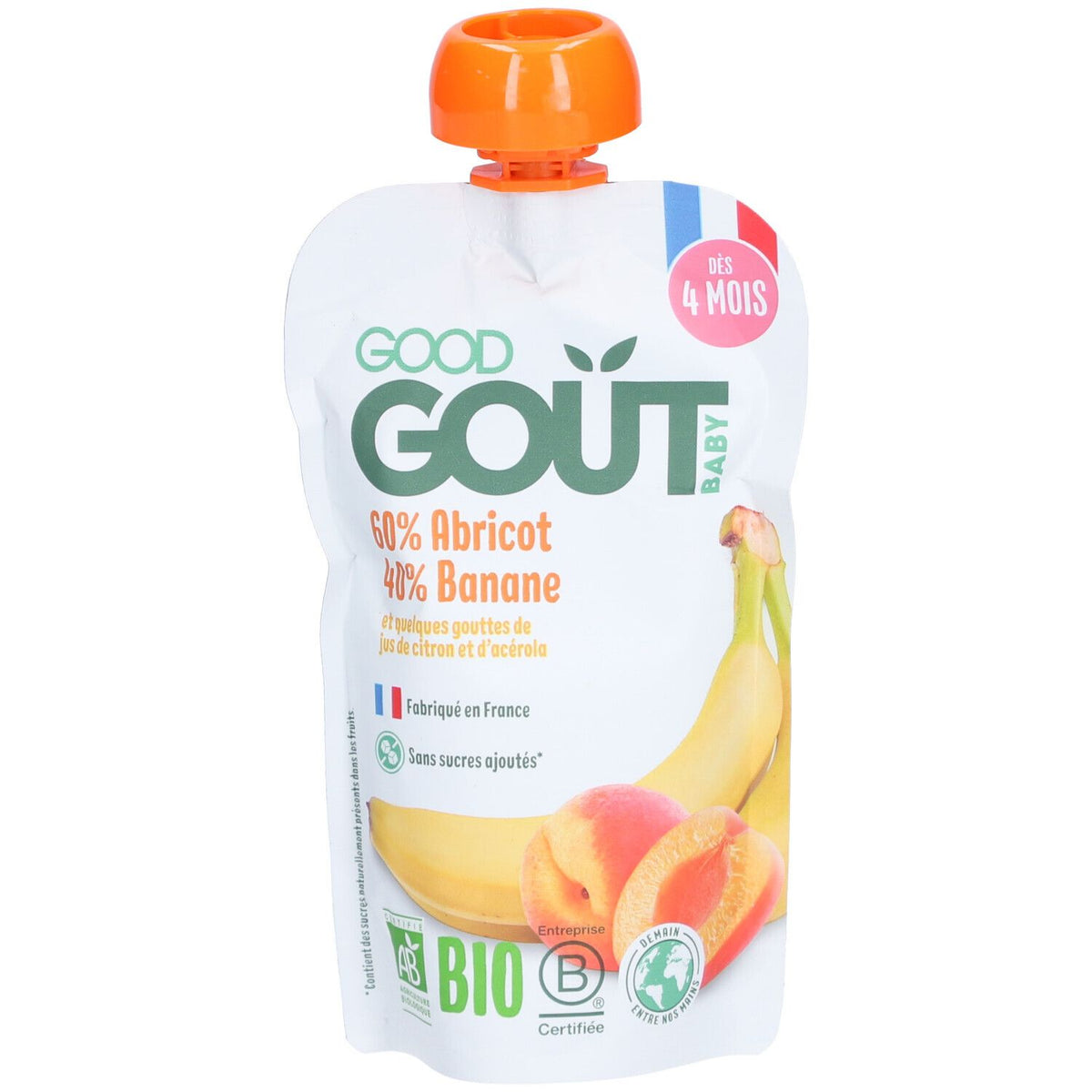 Good Goût Abricot Banane — 120 g