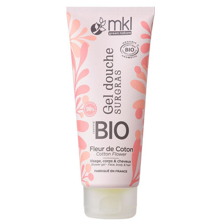 MKL Green Nature gel douche bio fleur de coton (200 ml)