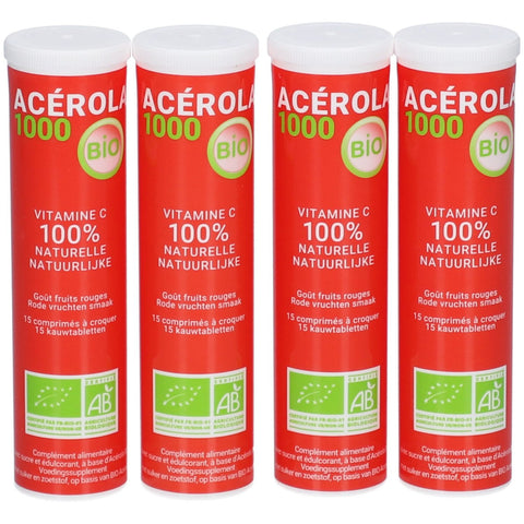Naturland ACÉROLA BIO 1000 — 30+30 comprimés