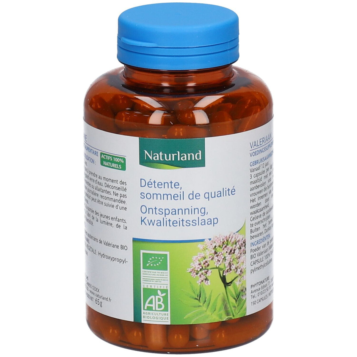 Naturland Valériane Végécaps® (150 gélules)