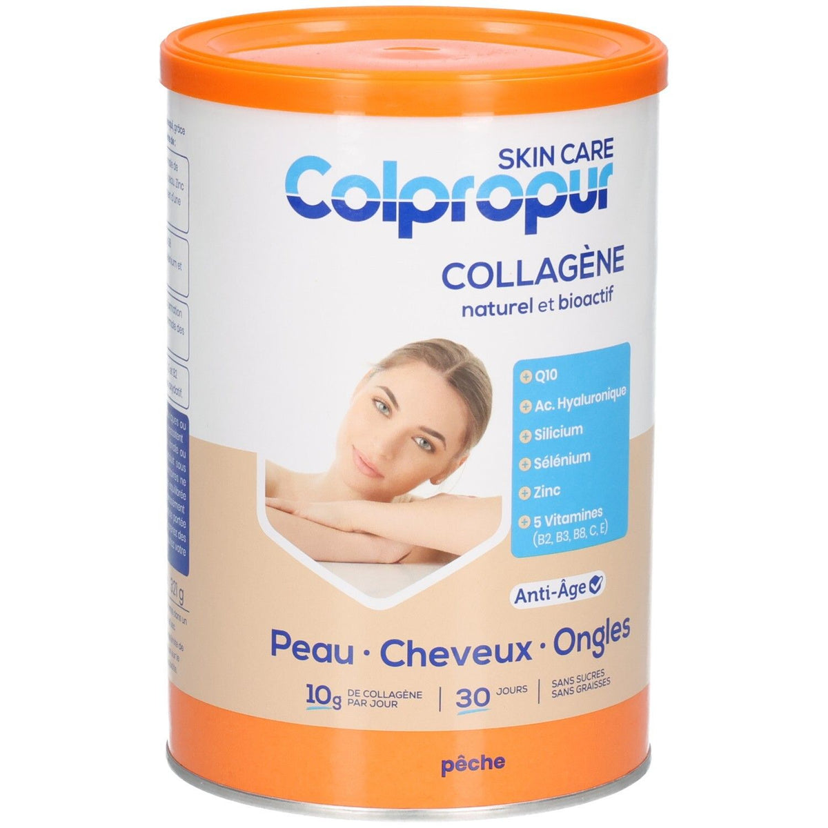 Colpropur Skin Care Cheveux Ongles Peau Pêche (321 g)