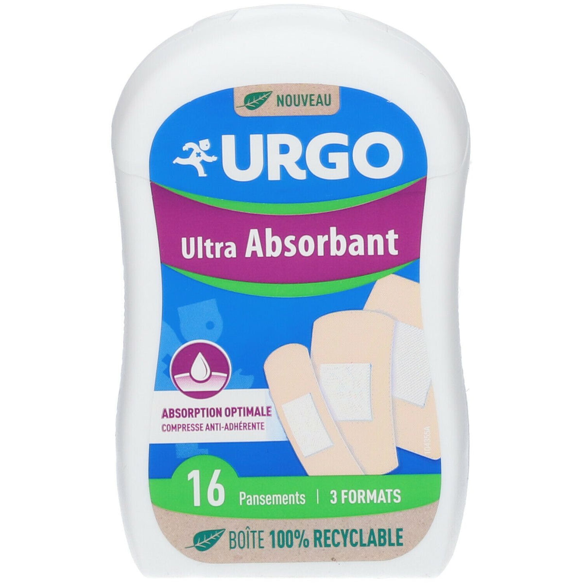 URGO Ultra-Absorbant Pansement (16 pièces)