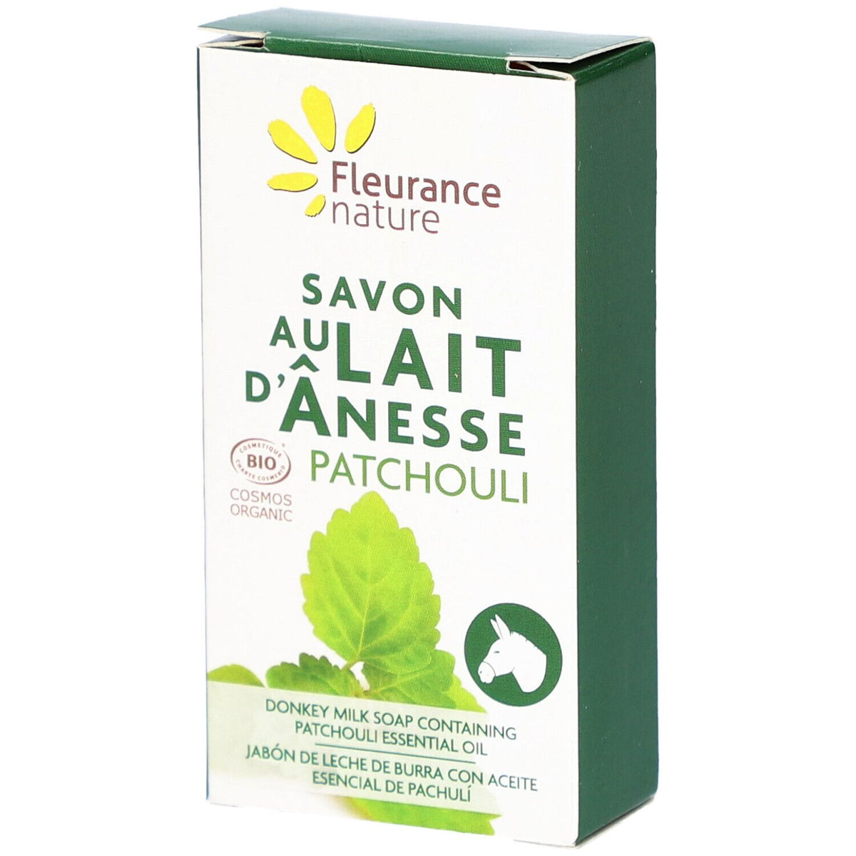 Fleurance Nature Savon Lait d'Anesse Patchouli — 100 g