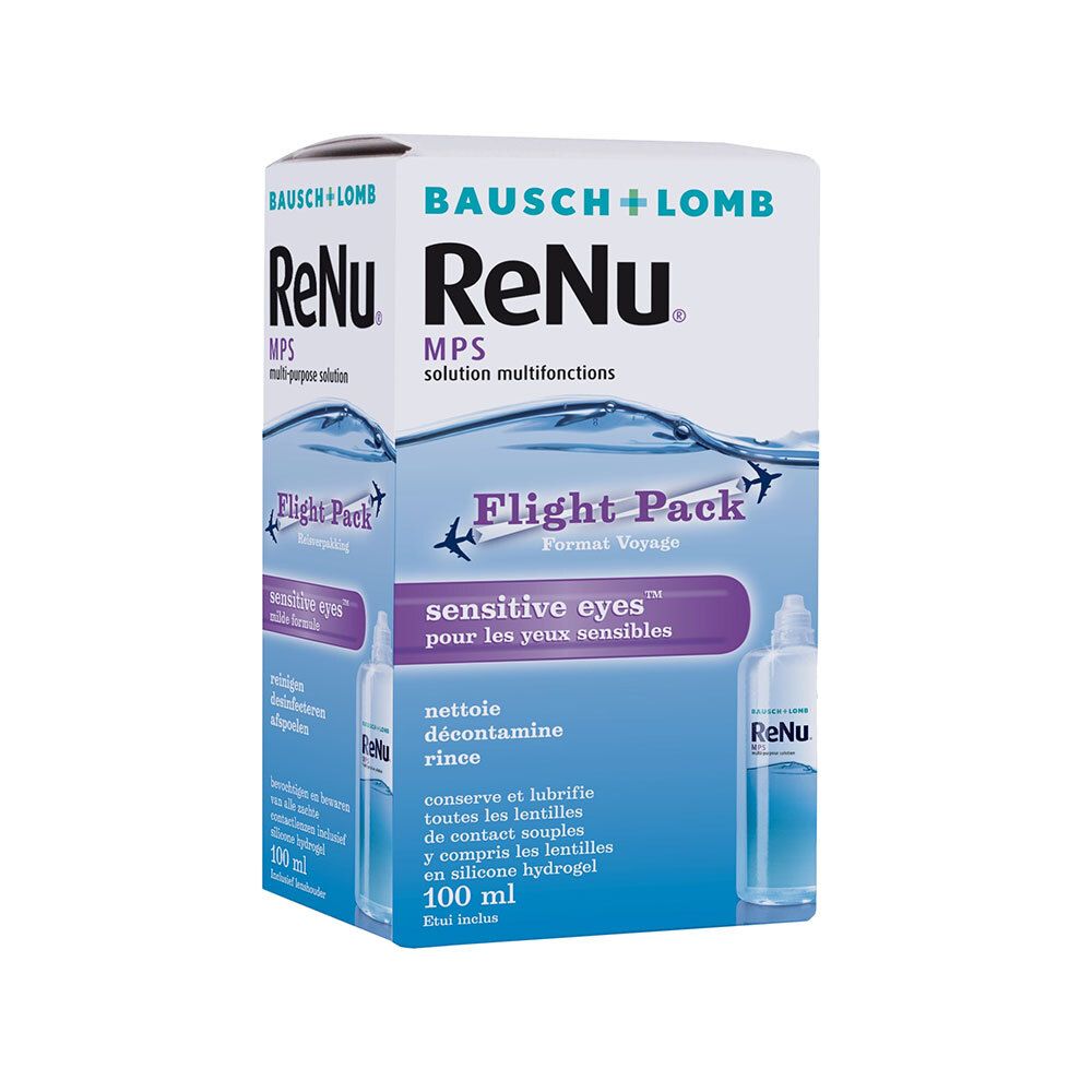 ReNu MPS Solution multifonctions pour lentilles de contact souples (100 ml)