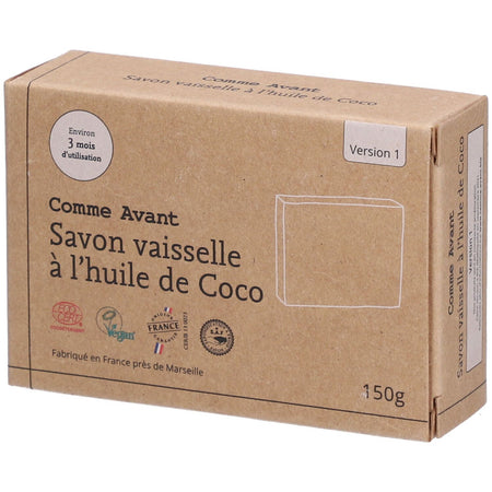 Comme Avant Savon vaisselle à l'huile de coco (150 g)
