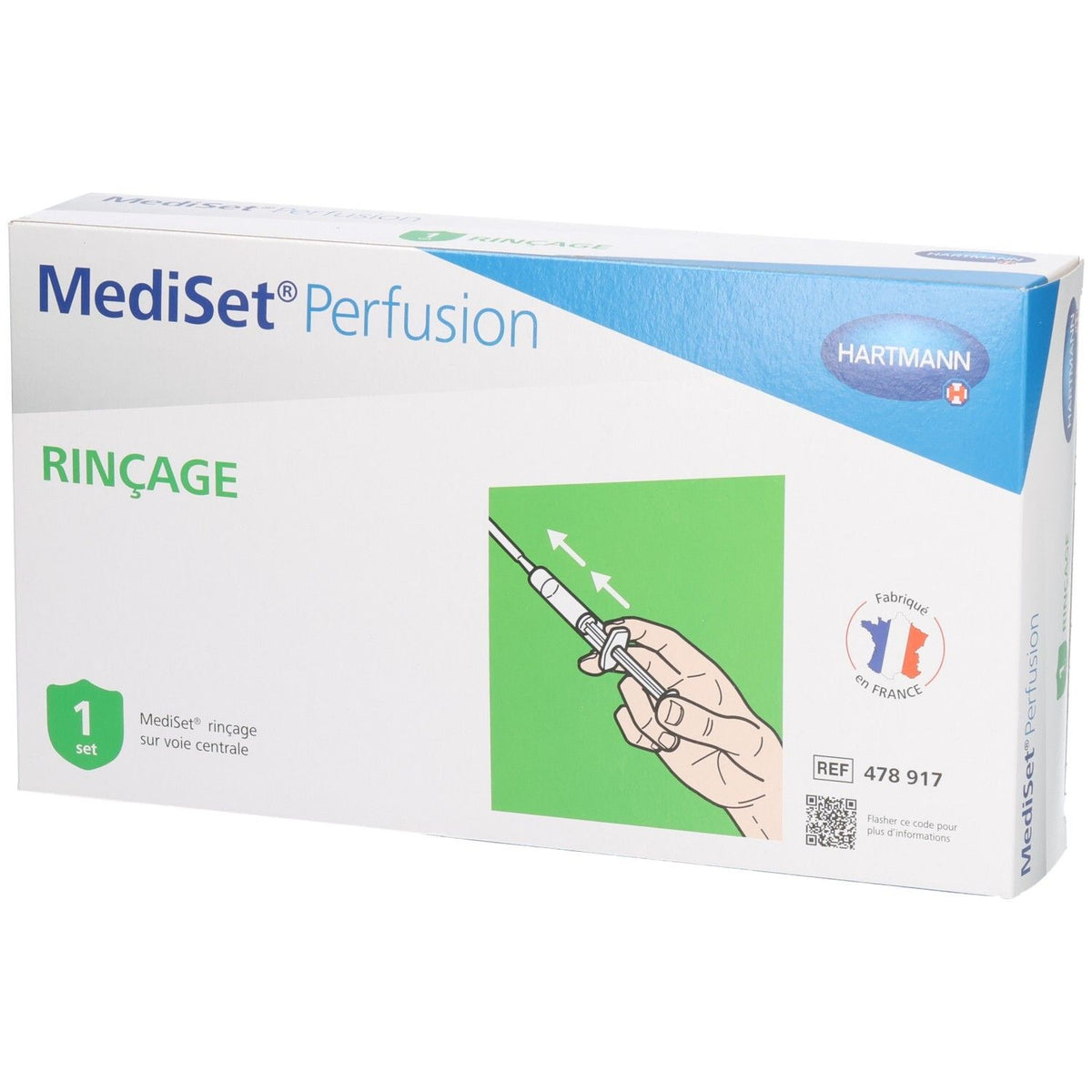 MEDISET PERFUSION SET RINÇAGE - Set de rinçage sur voie centrale - unité