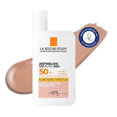 La Roche-Posay Anthelios Fluide UVmune 400 avec parfum et teinte SPF50+ (50 ml)