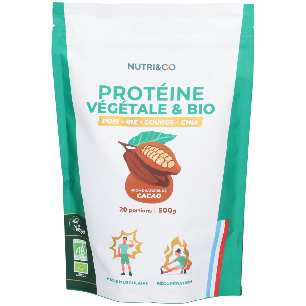 NUTRI&CO Protéine Végétale (500 g)