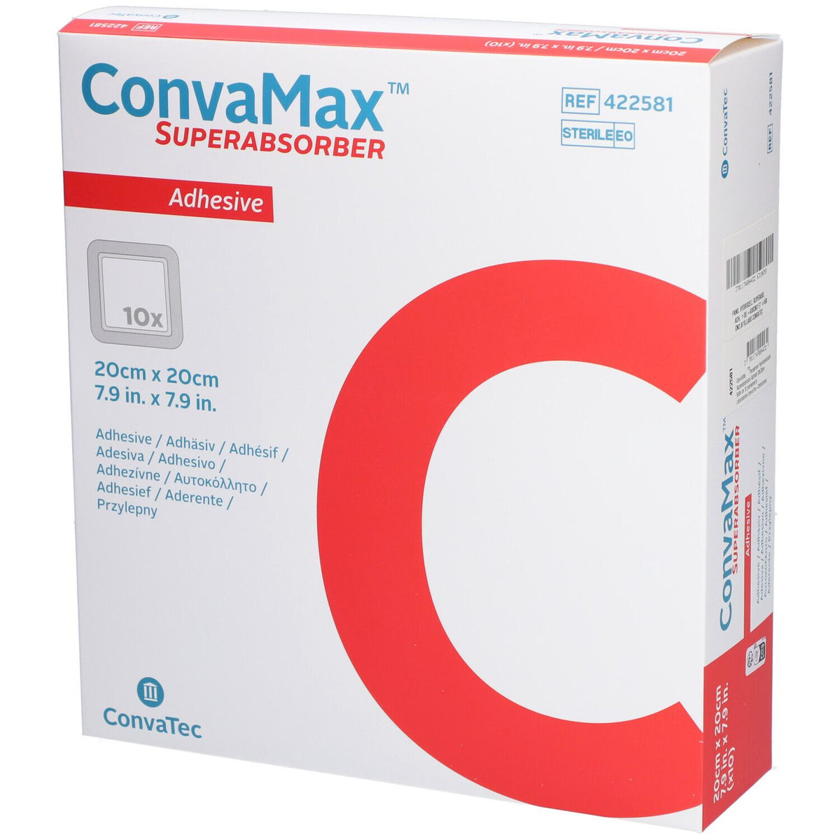 ConvaMax Superabsorber 20x20 cm autocollant