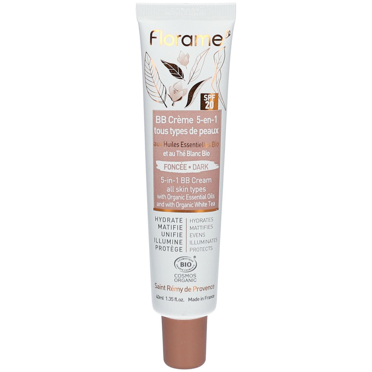 Florame BB Crème 5-en-1 Foncée — 40 ml