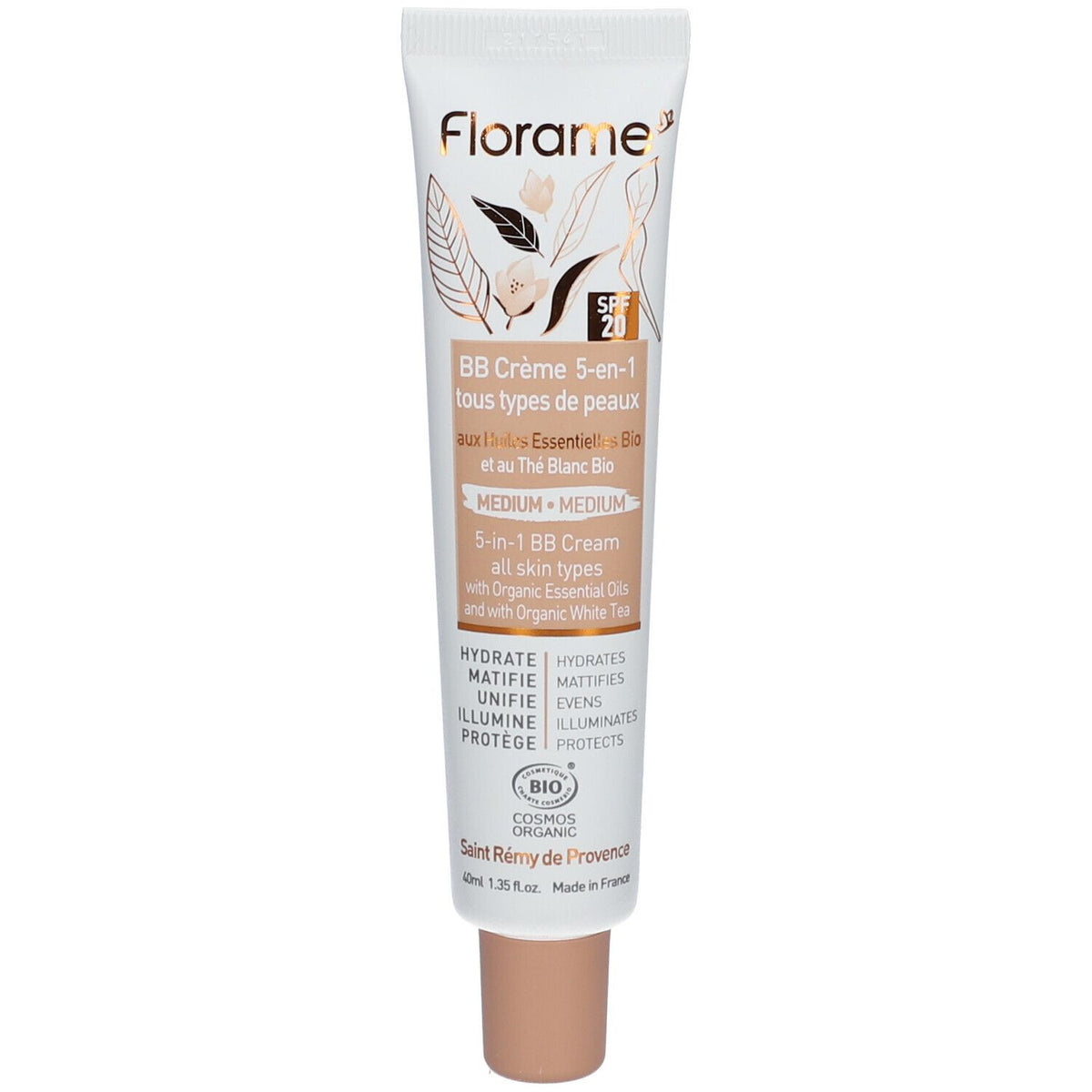 Florame BB crème 5-en-1 Medium (40 ml)