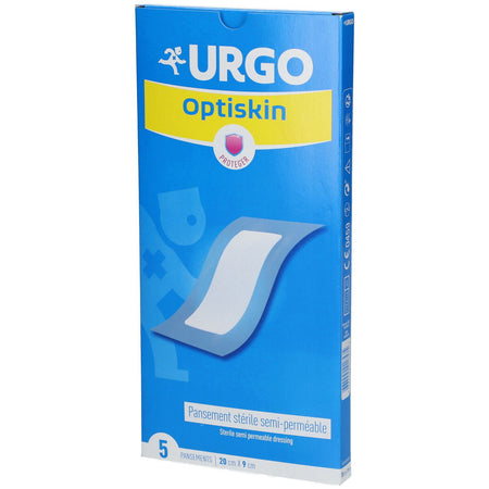 URGO Optiskin Pansement stérile 20 cm x 9 cm (5 pièces)