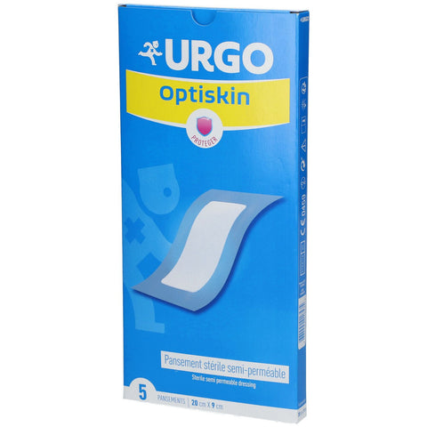 URGO Optiskin Pansement stérile 20 cm x 9 cm (5 pièces)
