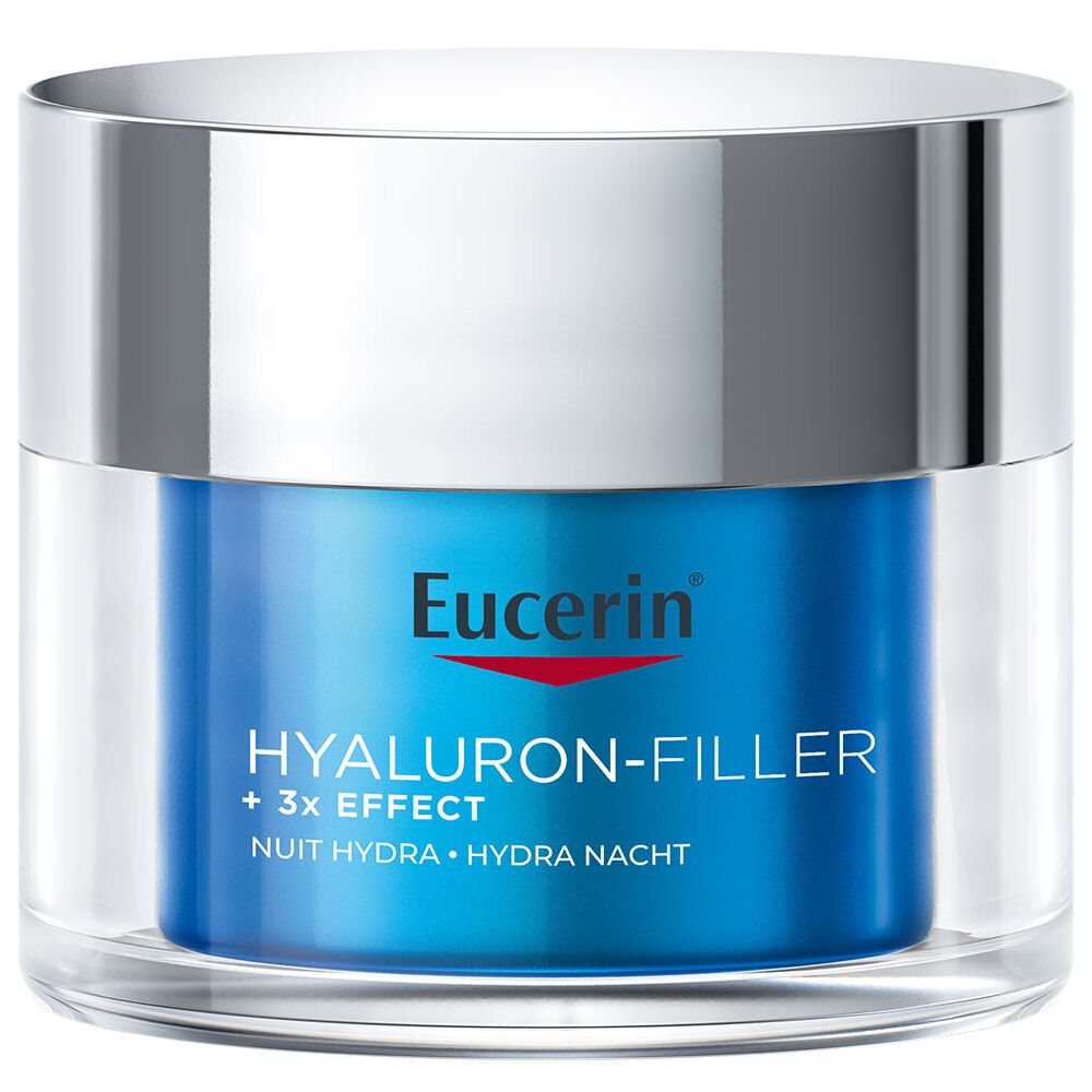 Eucerin® HYALURON-FILLER + 3x EFFECT Soin de Nuit Booster d'Hydratation (50 ml)