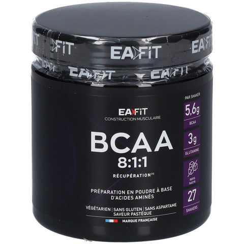 EA-FIT BCAA 8:1:1 Récupération (275 g)