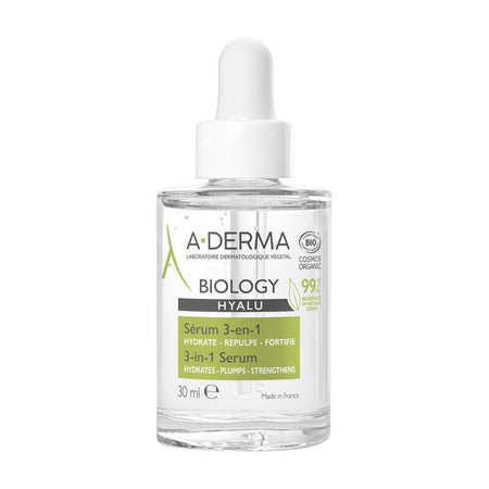 A-DERMA BIOLOGY HYALU Sérum 3 en 1 — 30 ml