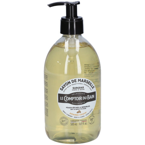 Le Comptoir du Bain Savon de Marseille Amande douce (500 ml)