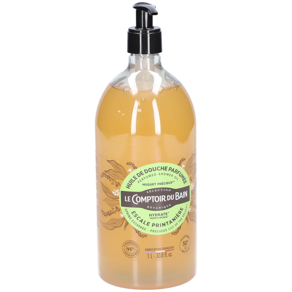 Le Comptoir du Bain Huile de douche parfumée Escale printanière (1000 ml)