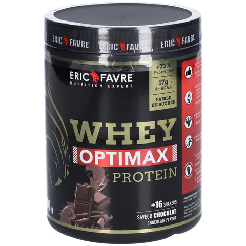 ERIC FAVRE Whey Optimax Protéines saveur Chocolat (500 g)