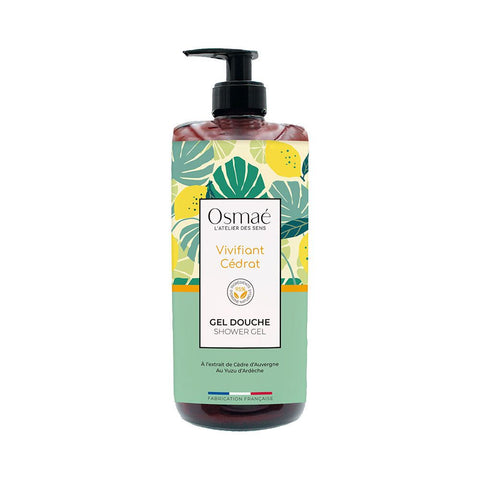 Osmaé Invigorating Over-Rich Shower Gel Citron 1L