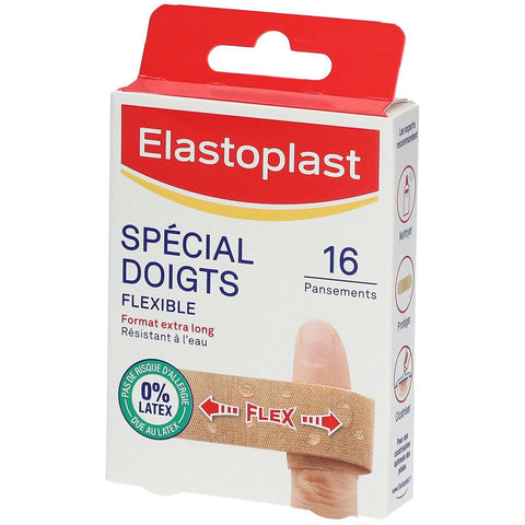 Elastoplast Pansements Spécial Doigts 120 mm x 19 mm — 16 pièces