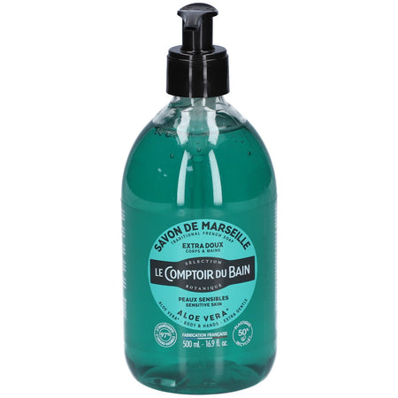 Le Comptoir du Bain Savon de Marseille Aloe Vera (500 ml)
