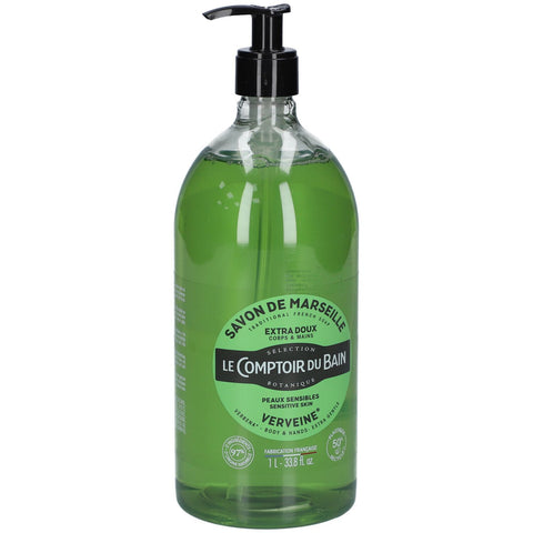 Le Comptoir du Bain Savon traditionnel de Marseille Verveine — 1000 ml