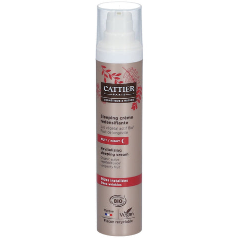 CATTIER Sleeping crème redensifiante - parenthèse bucolique (50 ml)