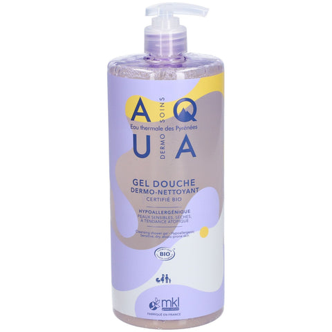 MKL Green Nature - Aqua: Organic Dermo-Cleansing Shower Gel 1L