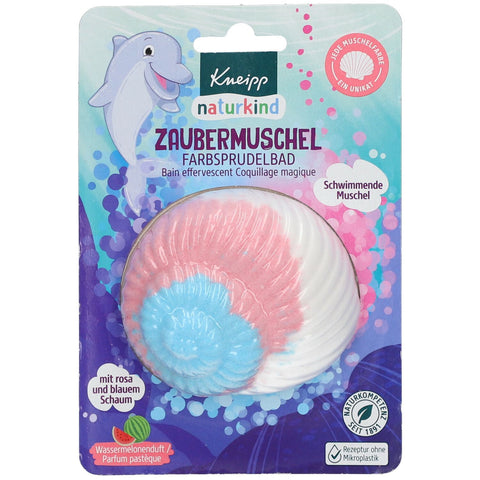 Kneipp Naturkind Magic Seashell Watermelon Bath Fizz 85g
