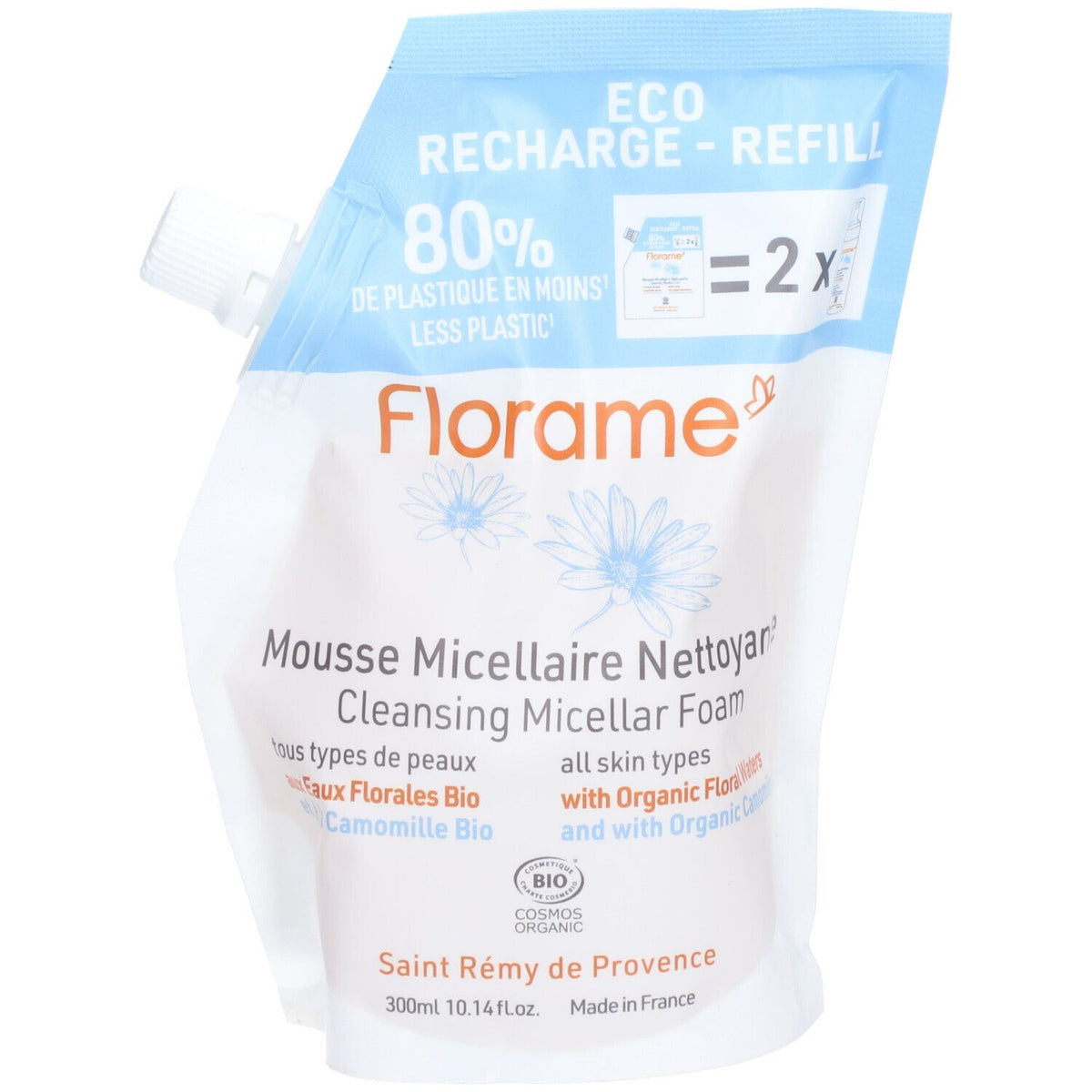 Florame Mousse Micellaire Nettoyante — 300 ml