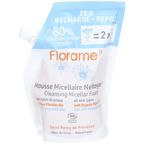 Florame Mousse Micellaire Nettoyante — 300 ml