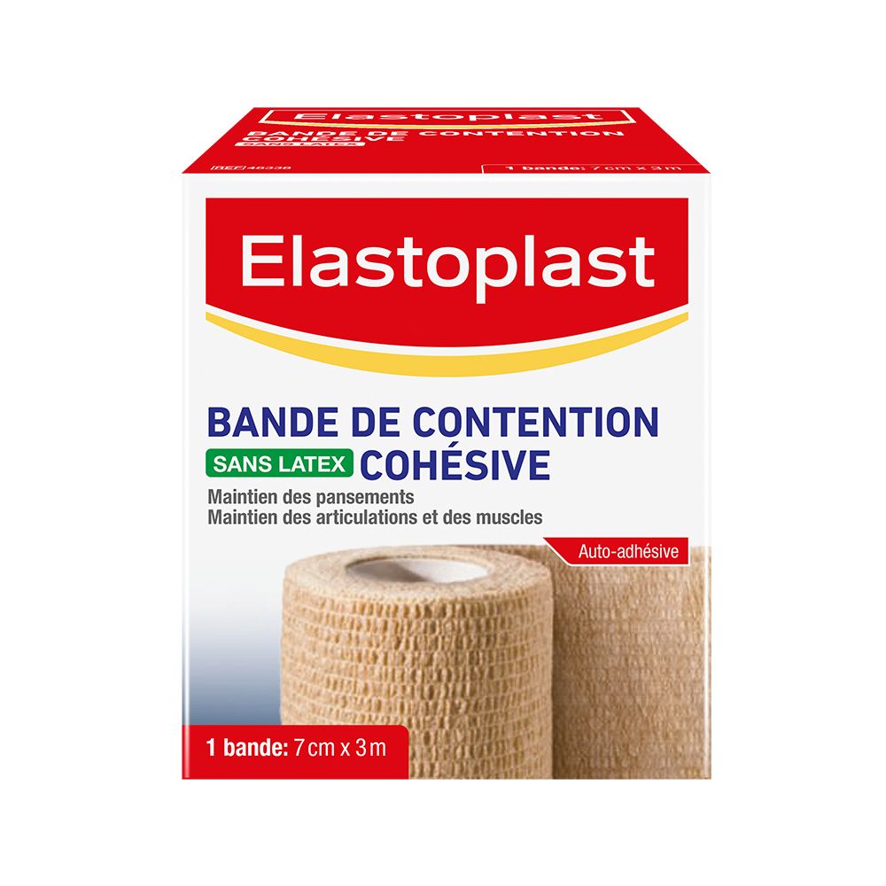 Elastoplast Bande de Contention Cohésive Sans Latex (1 pièce)
