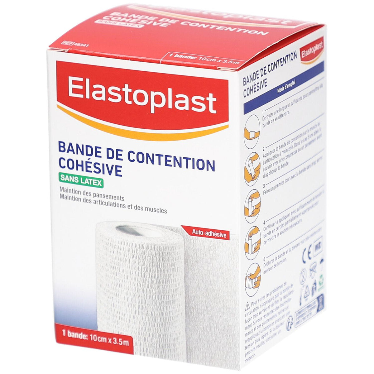 Elastoplast Bande de Contention Cohésive Sans Latex (1 pièce)