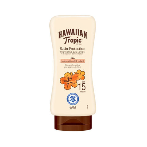 HAWAIIAN Tropic® Satin Protection Lotion solaire SPF15 (180 ml)